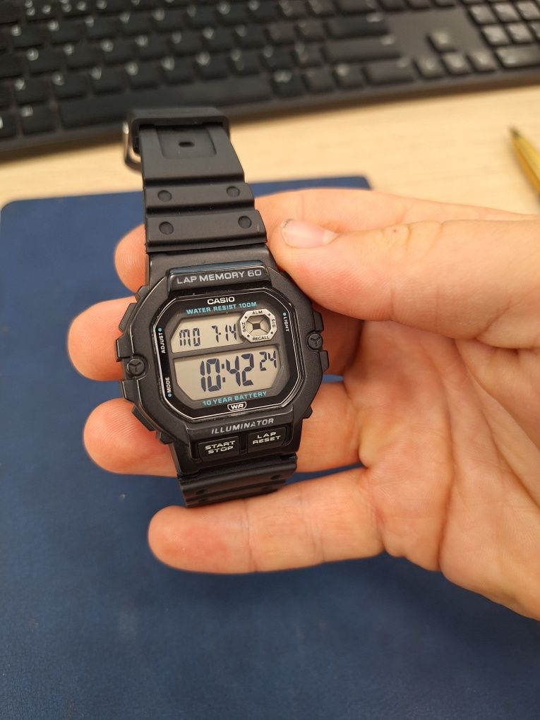 Casio WS1400H mod