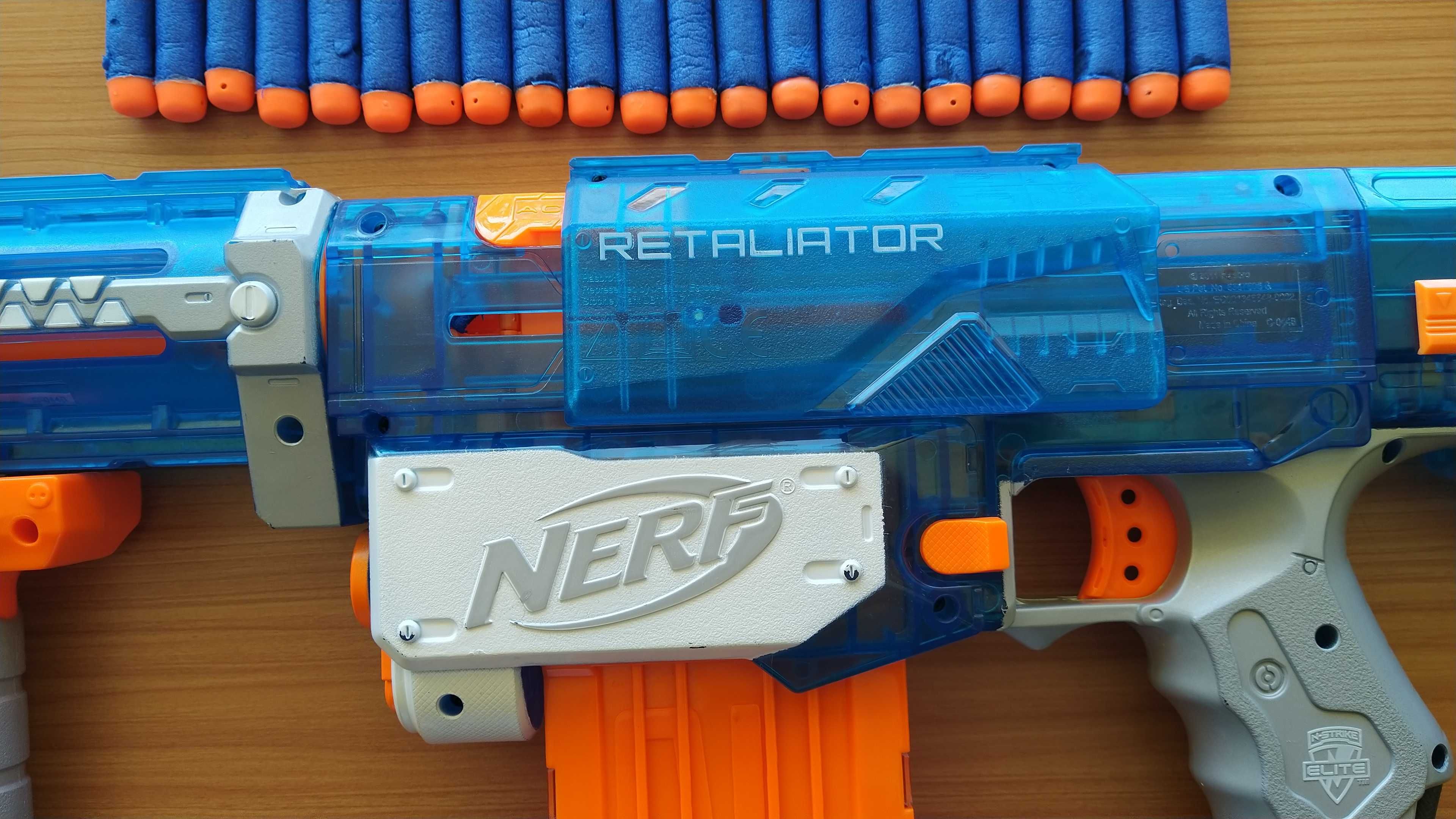 NERF Retaliator Elite + NERF Glowshot