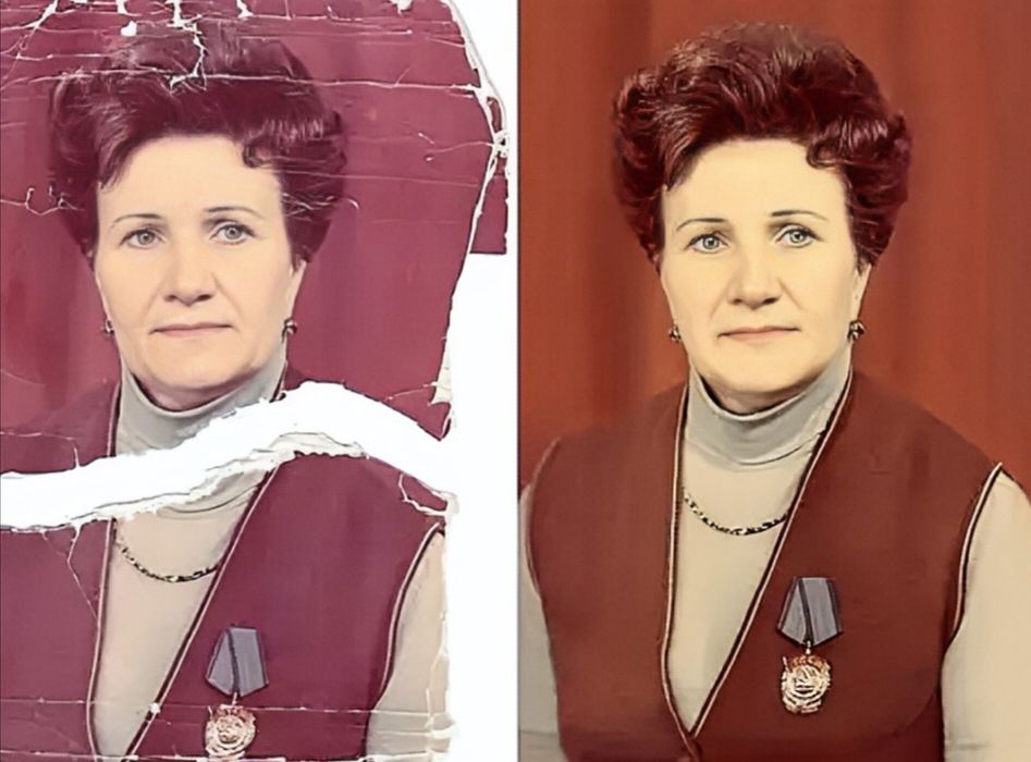 Відновлення та оживлення фото.