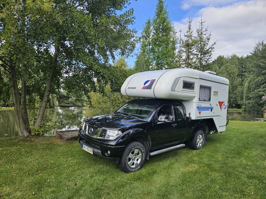 Nissan NAVARA  Nissan Navara z Zabudową mieszkalną KAMPER TISCHER