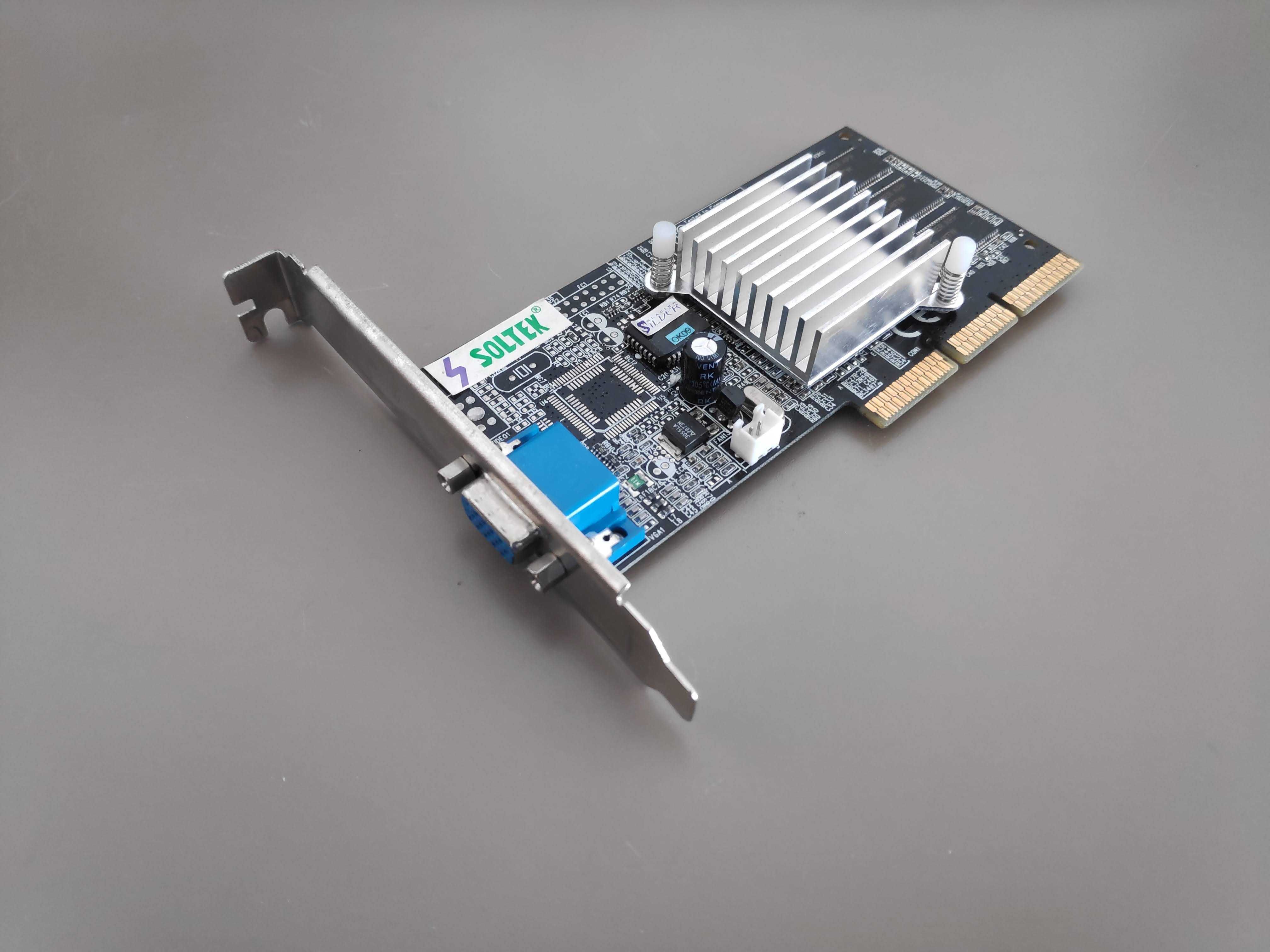 Placa Gráfica Retro AGP - Nvidia TNT2 M64 32MB (Soltek)