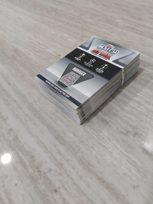 Cartas MATCH ATTAX 2021/2022