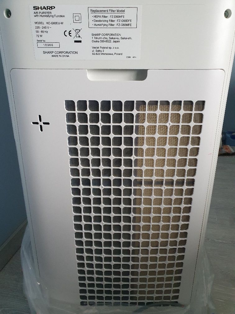 Oczyszczacz powietrza Sharp KC-G60EU-W