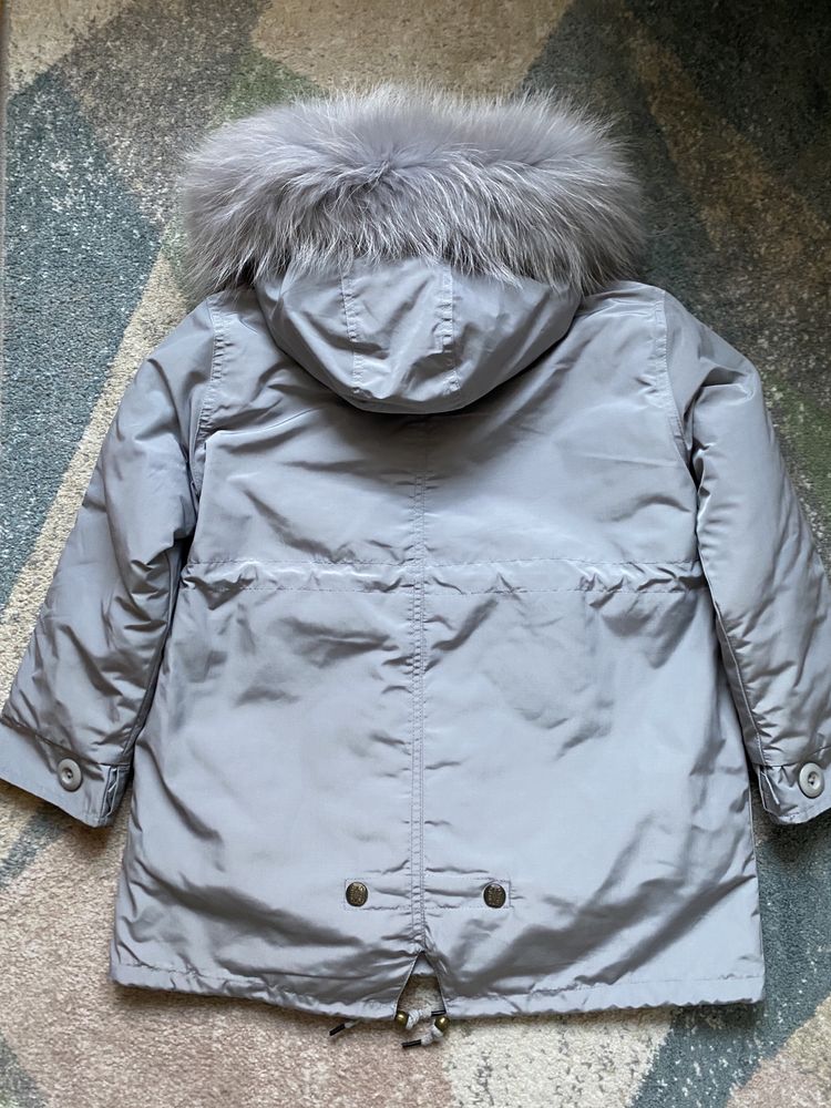 Детская куртка с натурального меха