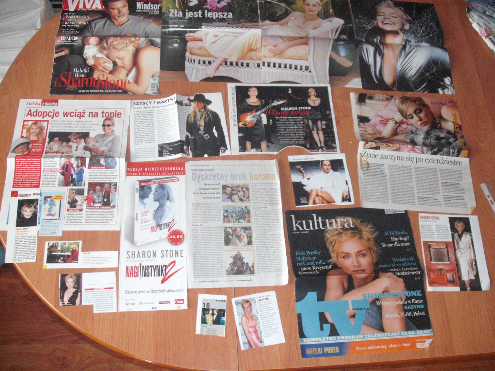 Sharon Stone materiały prasowe