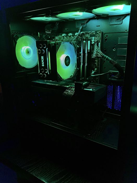 !OKAZJA! RTX 3060 TI RYZEN 7 5700 1T ARGB M.2 komputer gier cs lol