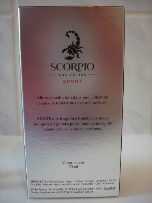 Scorpio Collection Sport 75 ml - Mega Unikat