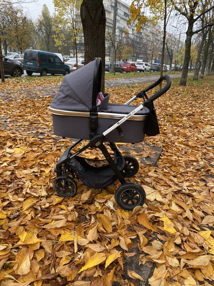 Коляска. Espiro Sonic Air. Люлька Una