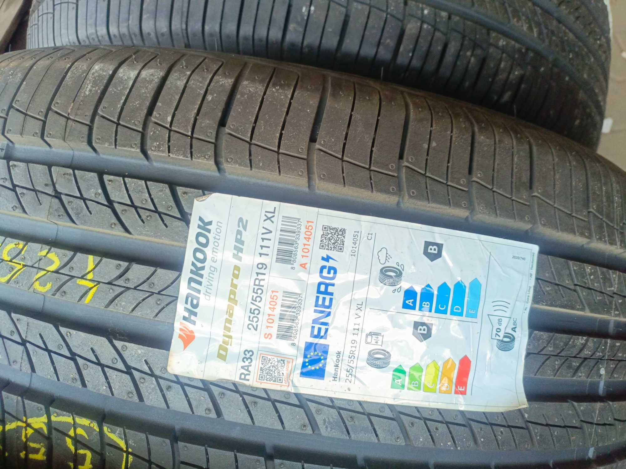 Nowe opony letnie 255/55/19 Hankook 2021r