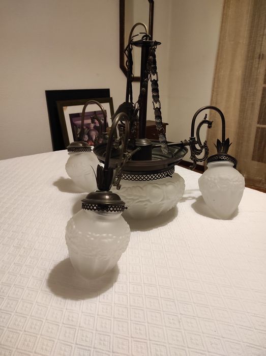 Vendo candeeiro de teto vintage