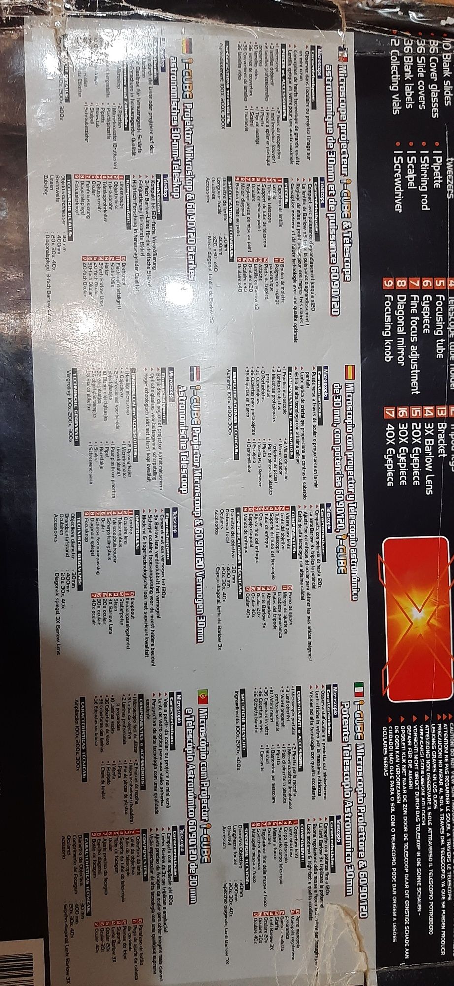 Продам мікроскоп дитячий (Мікроскоп + телескоп)
