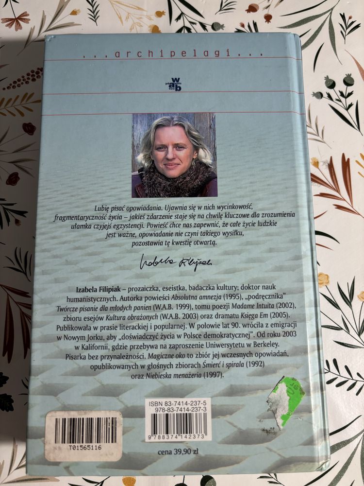 I. Filipiak "Magiczne oko. Opowiadania zebrane"