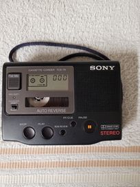 WALKMAN / DYKTAFON sony tcs-70 ,w pełni sprawny jak nowy i słuchawki