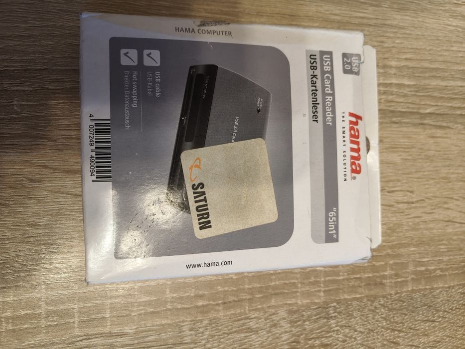 Czytnik USB 2.0 kart pamięci/Hama