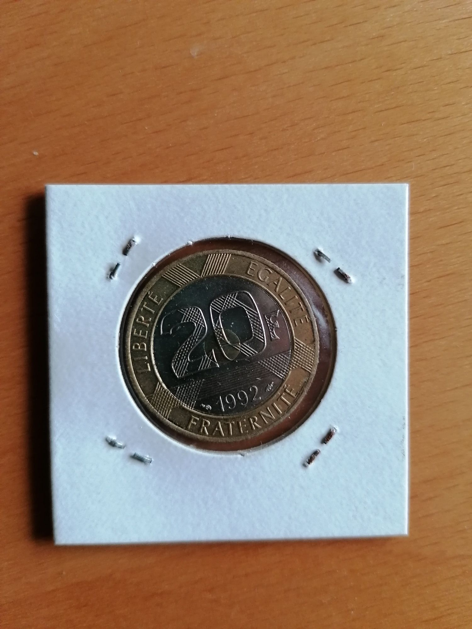 20 francos de 1992