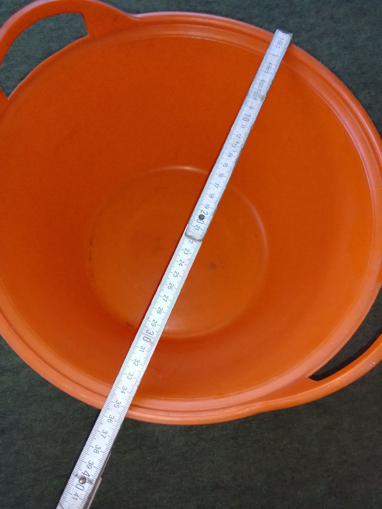 Stara miska plastikowa z PRL-u