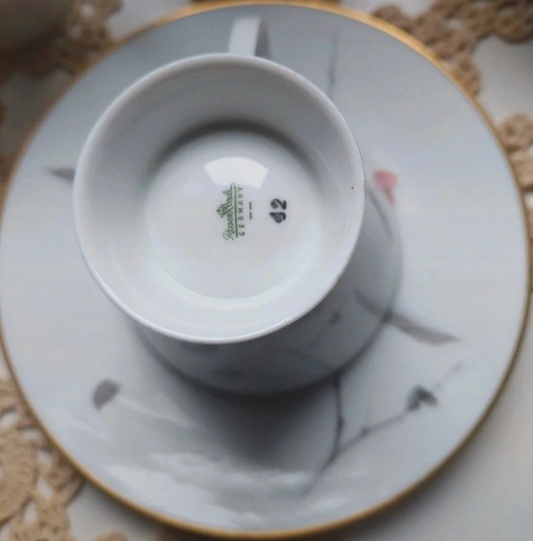 Rosenthal filiżanka ze spodkiem  , porcelana