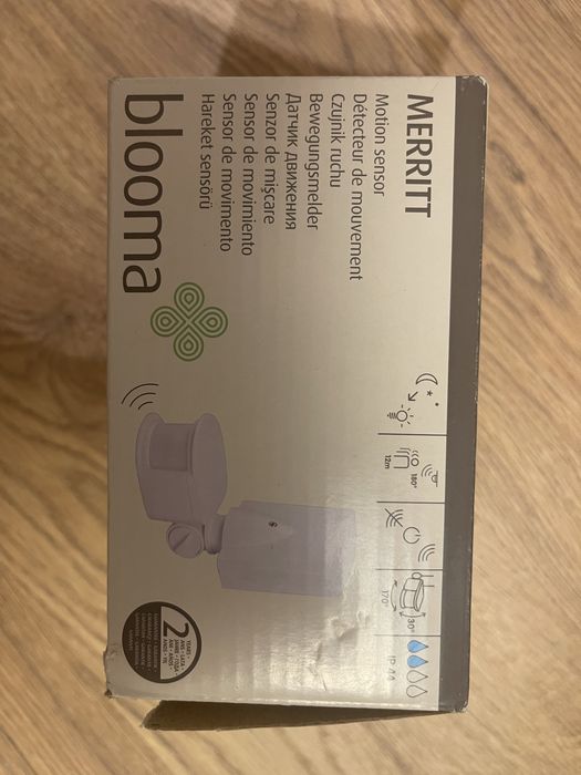 Czujnik ruchu GoodHome Merritt góra dół IP44 biały