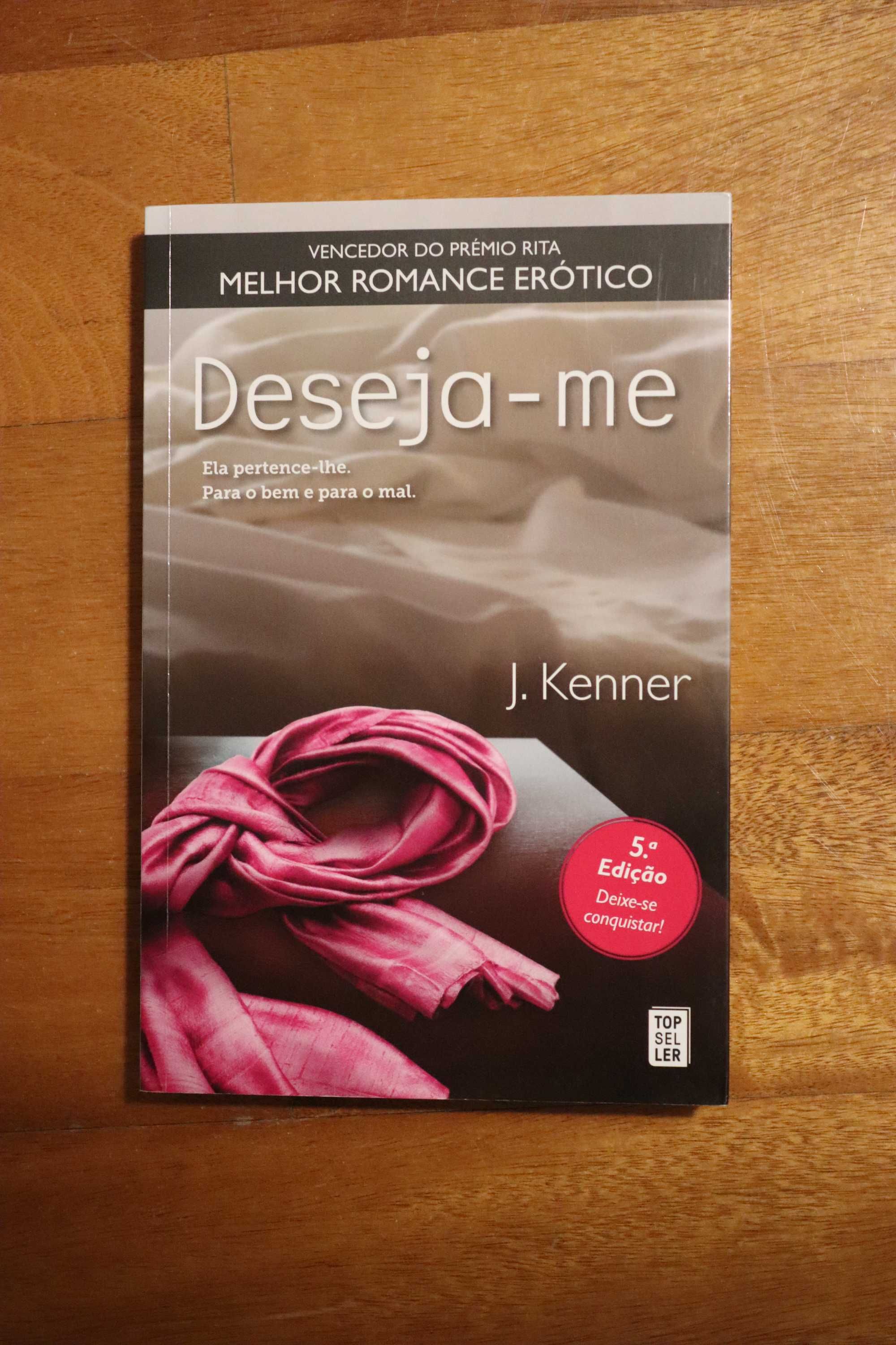 Livro Deseja-me, J. Kenner