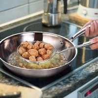 Kuchenne SITKO CEDZAK  Łyżka Szumówka do PIEROGÓW FRYTEK KLUSEK 15 cm.