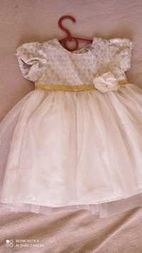 Нарядное платье на девочку 18-24 месяца
