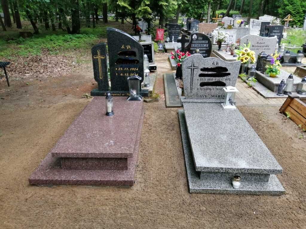 Sprzątanie czyszczenie nagrobków opieka grobów Poznań