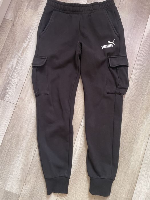 Штани Puma. Штани на флісі. Карго. Утеплені штини