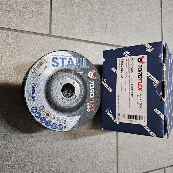 Tarcze do cięcia  metalu  125x.2.5x22.23