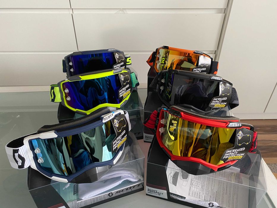 Gogle SCOTT FURY mx (cross,quad,enduro,mtb,dh, ski)