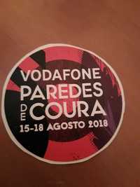 Sticker Vodafone Paredes de Coura 2018