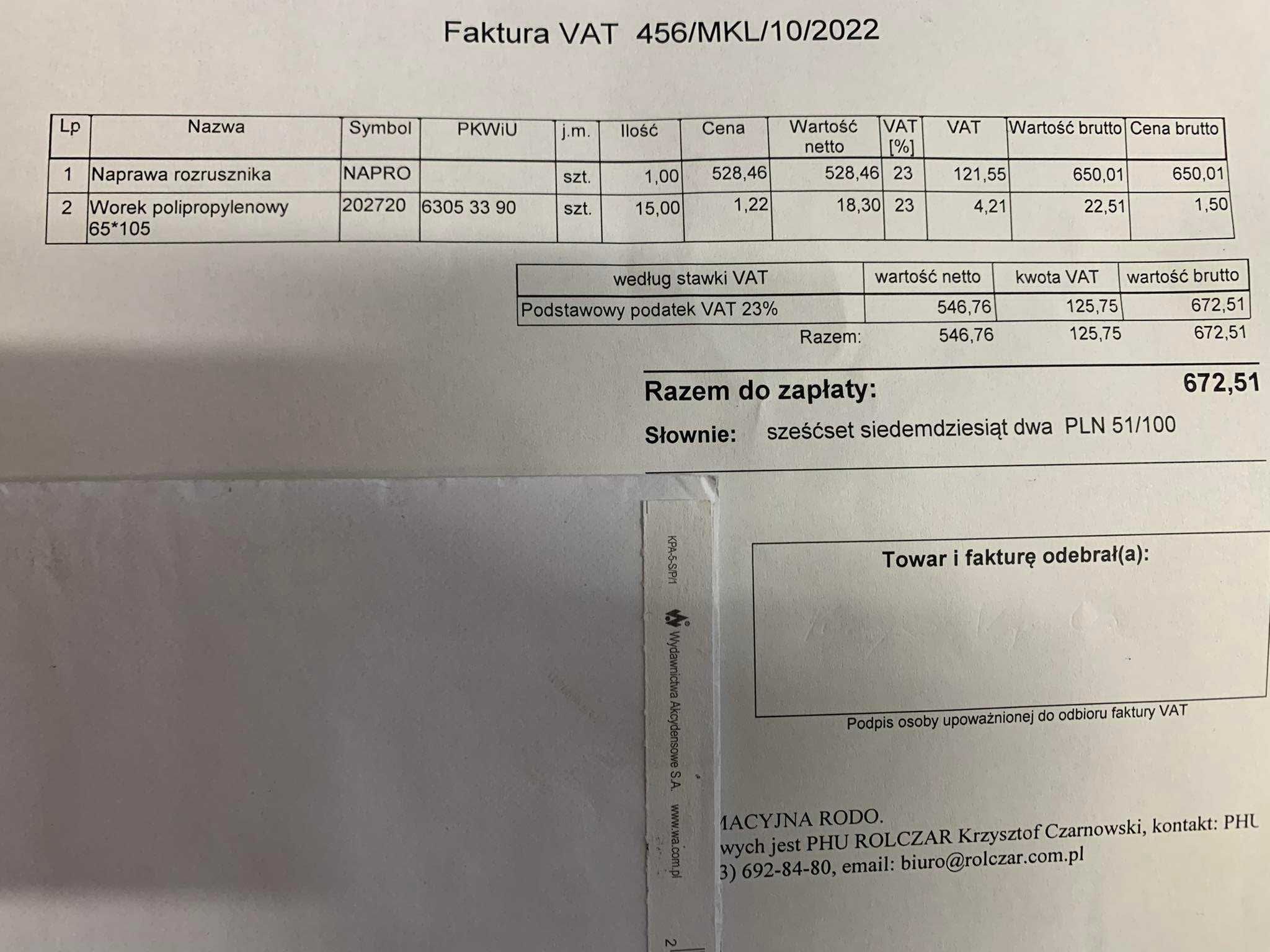 Oryginalny Rozrusznik do koparko-ładowarki JCB Lucas Perkins gwarancja