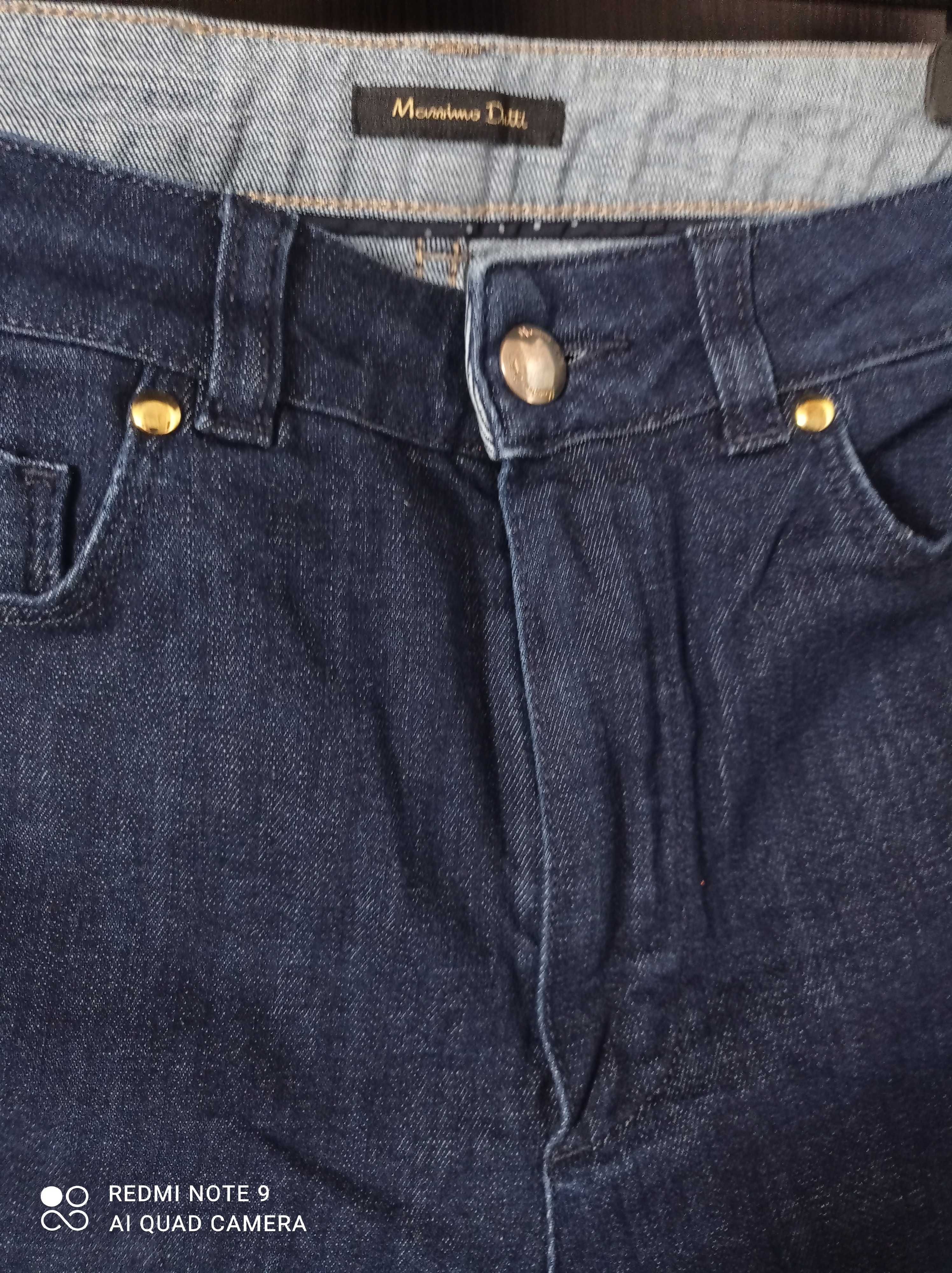 Massimo Dutti spodnie jeansowe rozm. 36