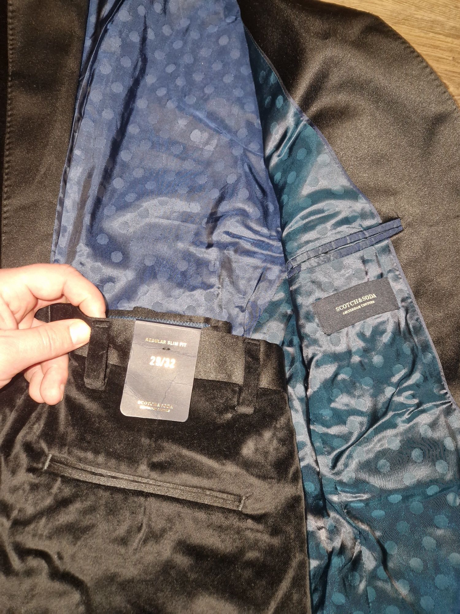 New костюм велюр scotch and soda