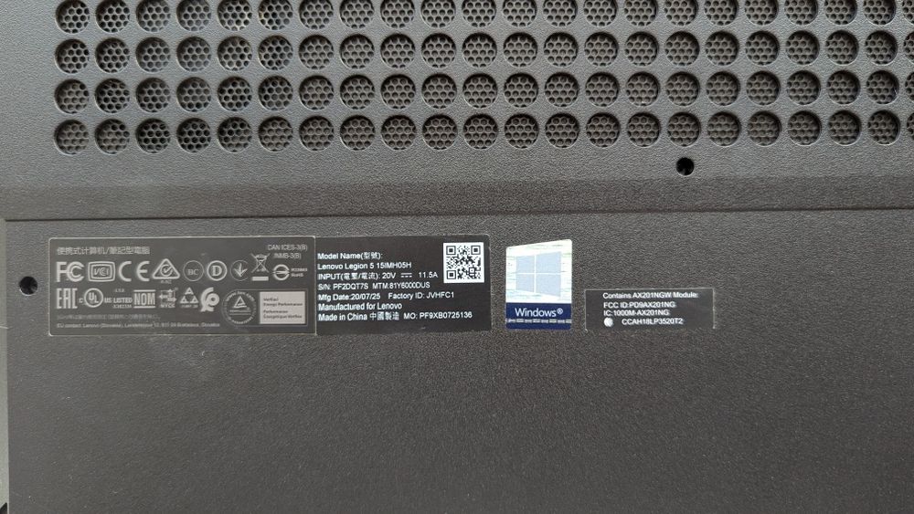 Ноутбук Lenovo Legion