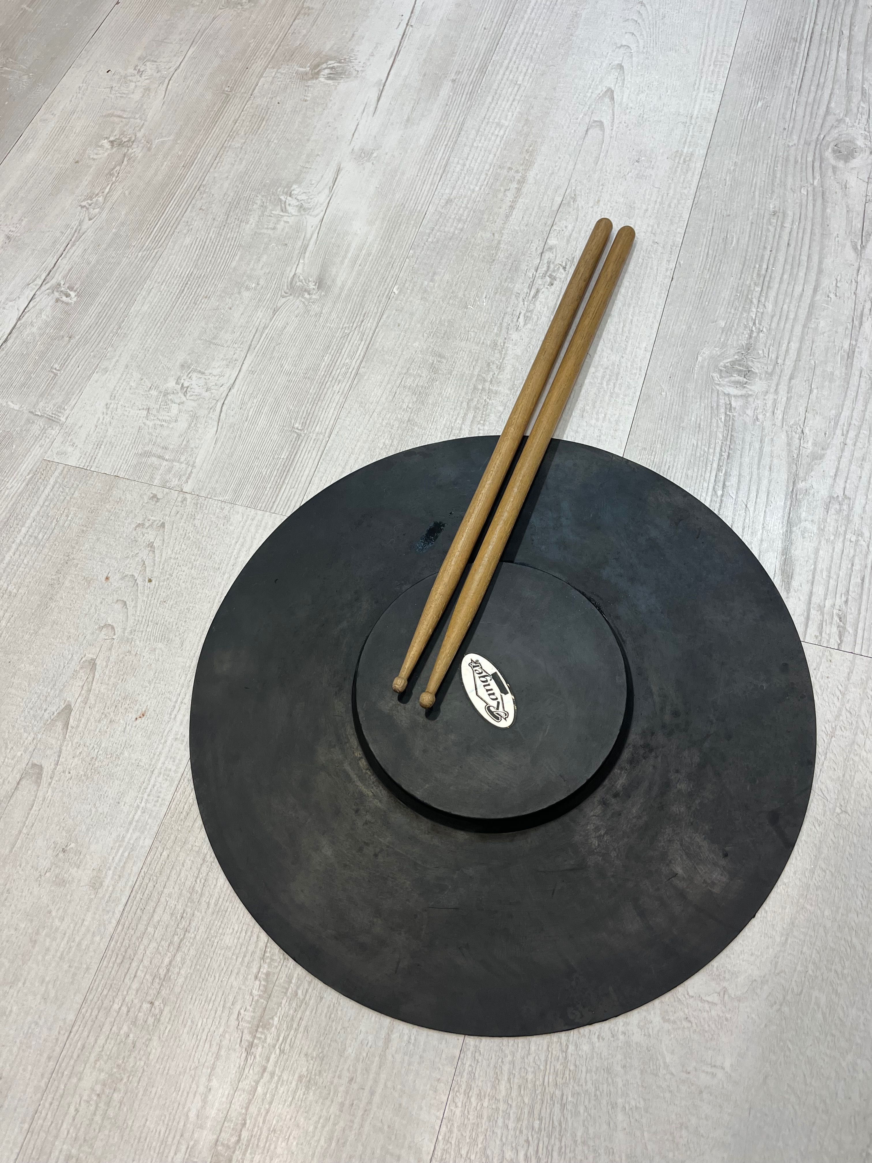 Abafador de som para treino e baquetas