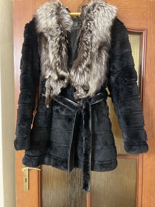 Шуба натуральна з кролика