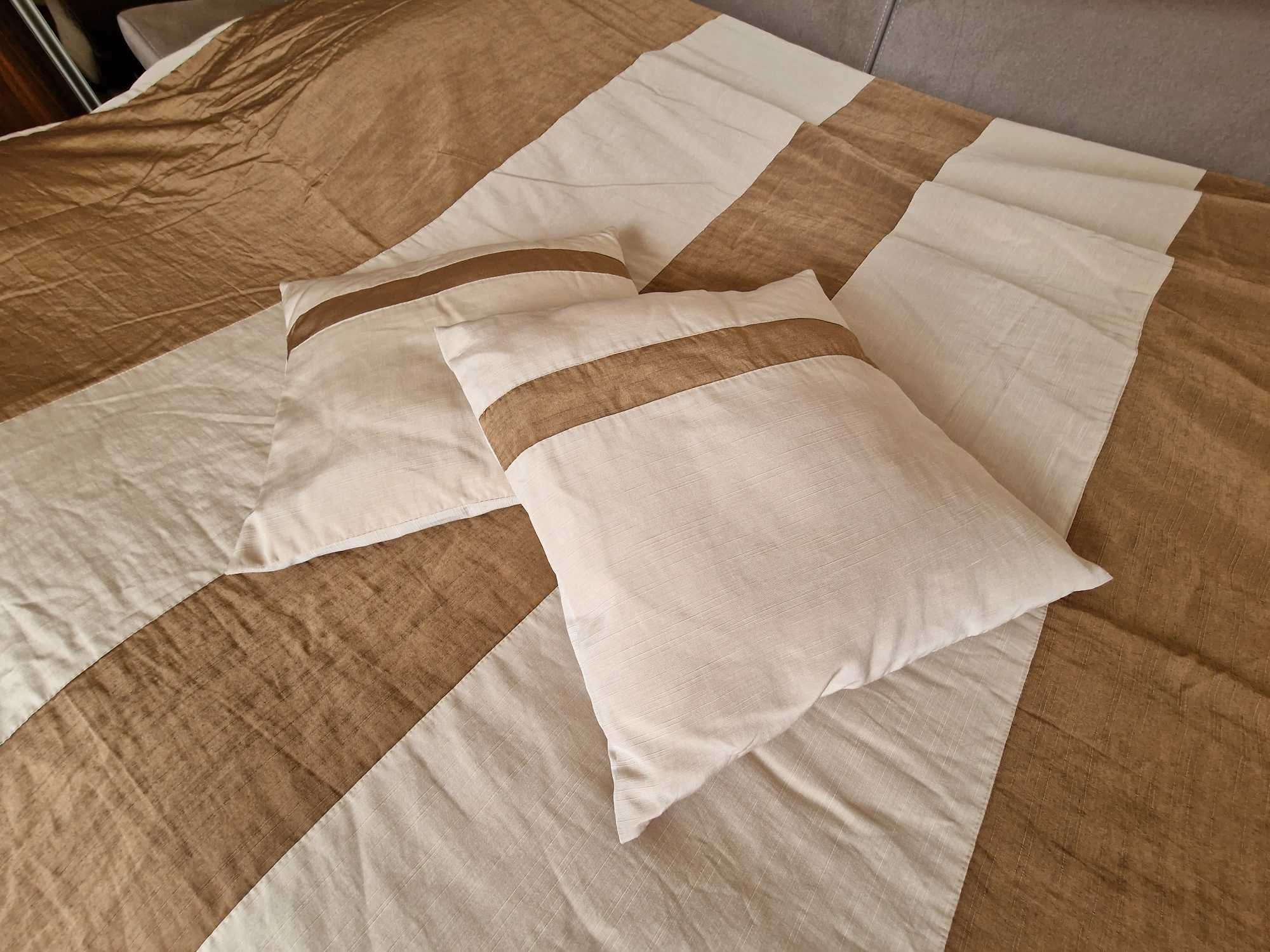 Kapa narzuta na łóżko 240cm x 220 cm + 2 poduszki