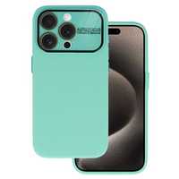 Tel Protect Lichi Soft Case Do Iphone 15 Plus Niebieski