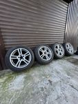 Легкосплавные диски 5x112  R17 8j ET40 с зимней резиной 225/55/17