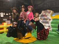 rodeo byk ,dmuchańce