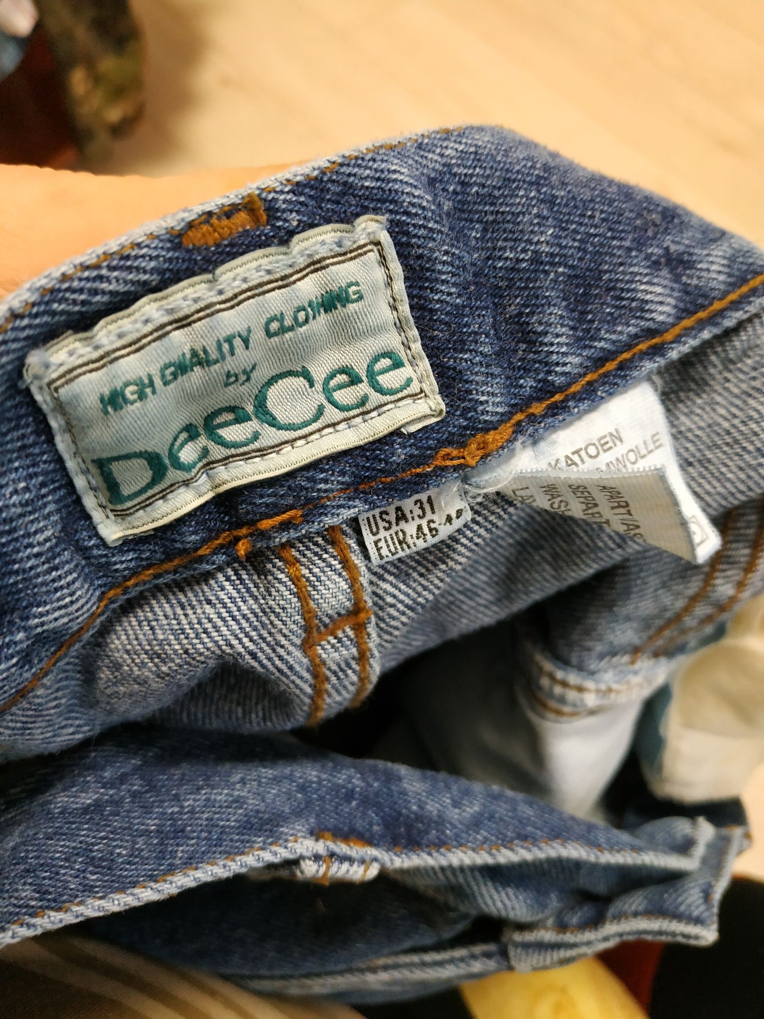DeeCee винтажные мото джинсы
