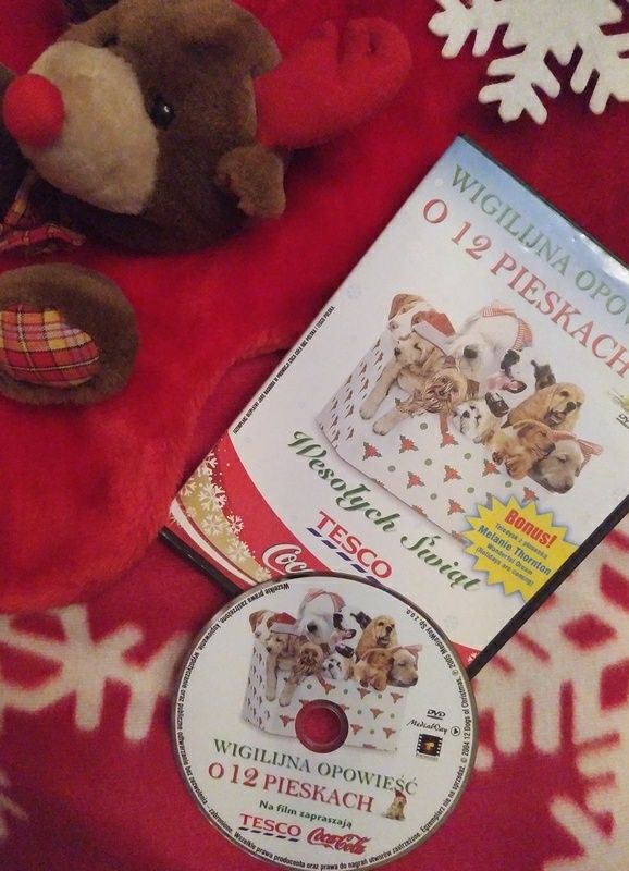 DVD na święta Wigilijna opowieść o 12 pieskach The 12 Dog of Christmas