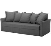 Ikea Holmsund pokrycie sofy 3 osobowej rozkł. NORDVALLA ciemnoszary