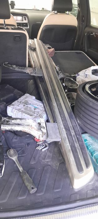Пороги, подножки ауді ку7  5000грн