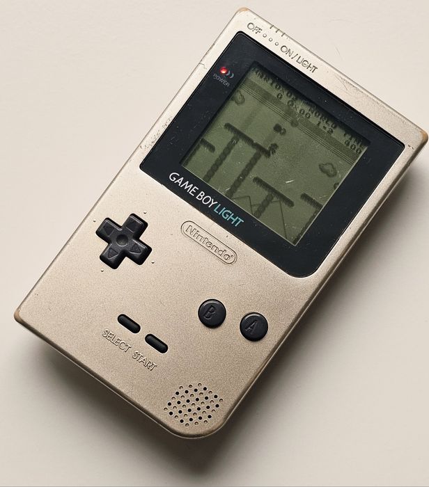 Rzadka konsola Nintendo GAME BOY GAMEBOY LIGHT MGB-101 sprawny 100%