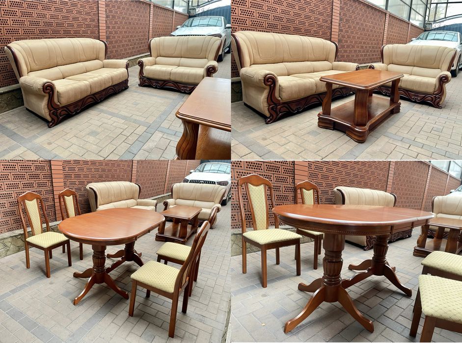 Меблі для вітальні  Elite класу. Комплект «Посейдон» Шик Галичина