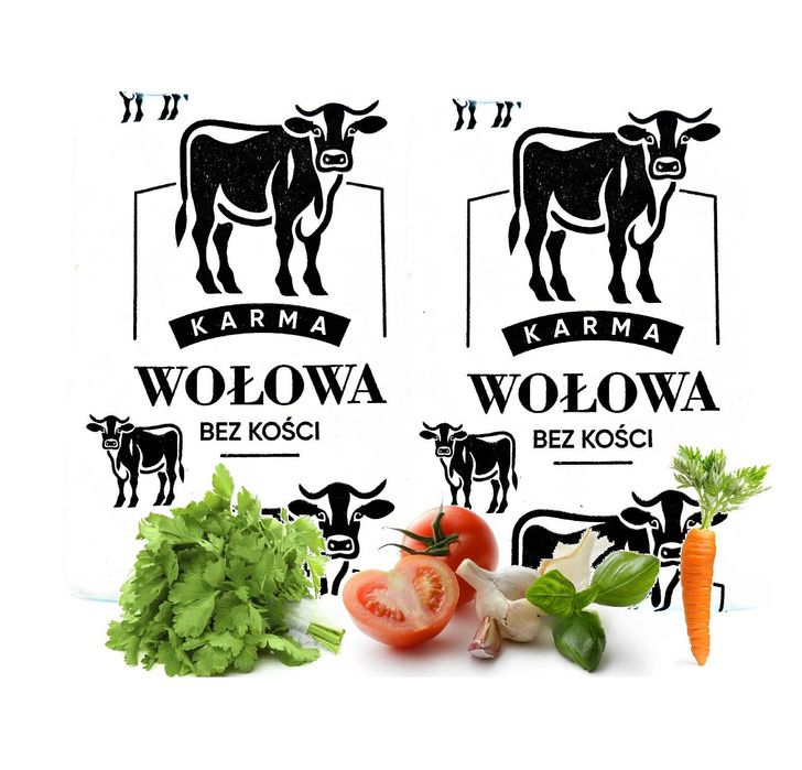 10KG MIĘSO MROŻONE 100% wołowe dla psa cała Polska WYSYŁKA OLX 5 zł