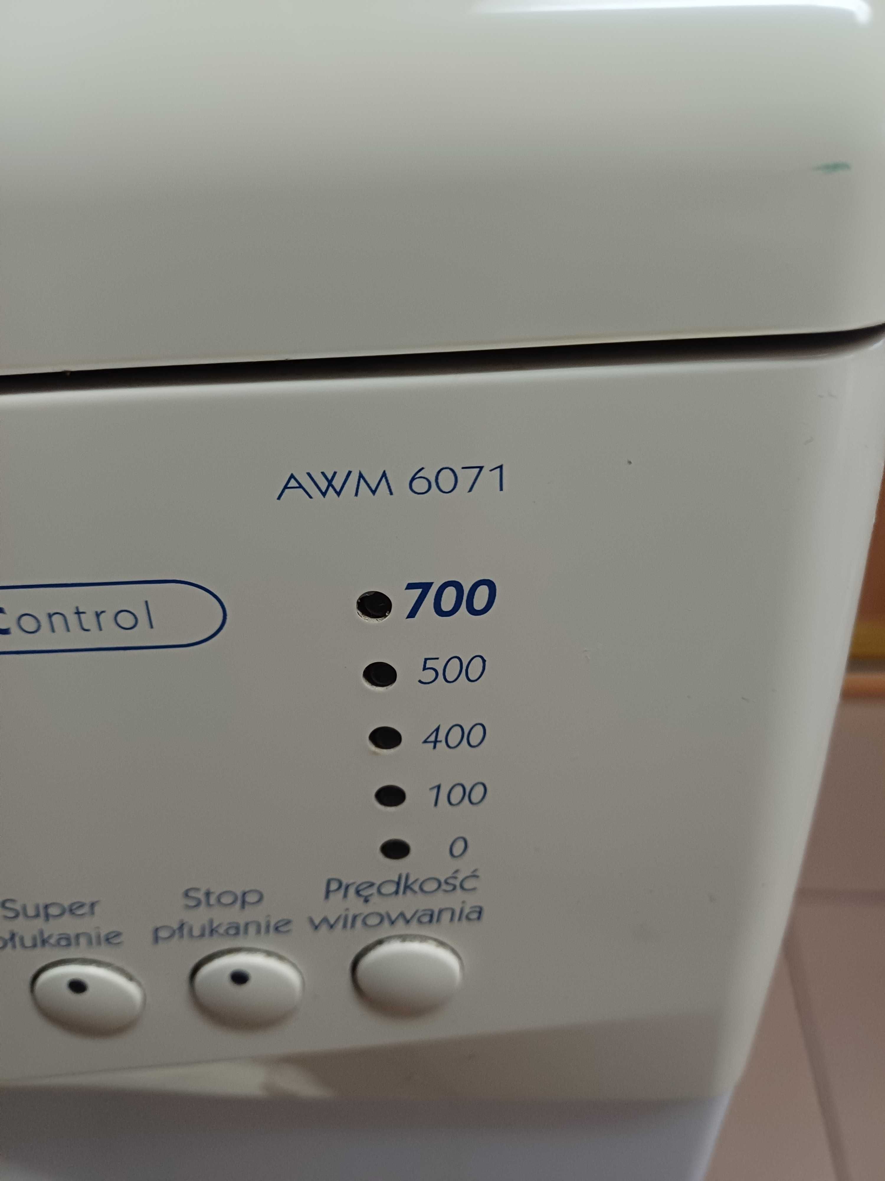 Pralka whirlpool na części AWM 6071 lub w całości.