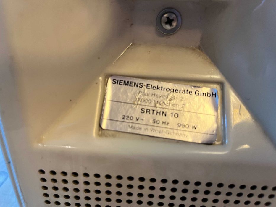 Grzejnik olejowy Siemens made in West Germany unikat antyk z czasu PRL
