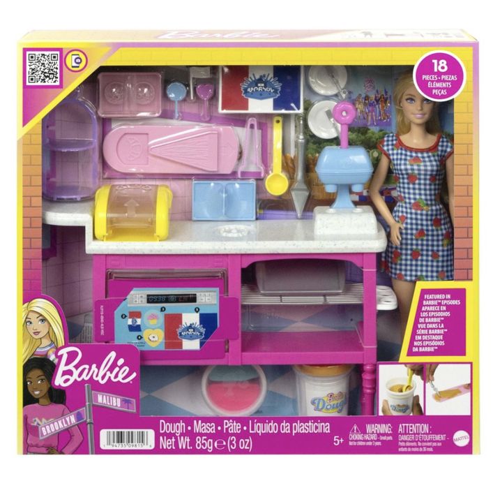 Zestaw ciastkarnia Barbie
